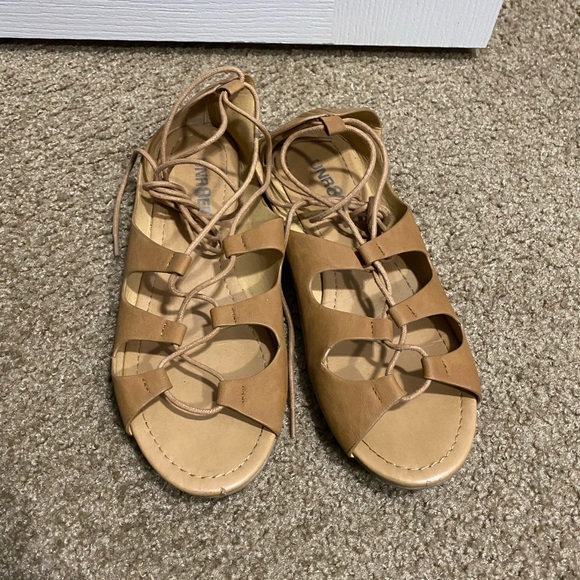 Ankle Wrap Sandals - Picture 1 of 2